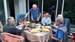 Abendessen am Drostebusch bei Günter