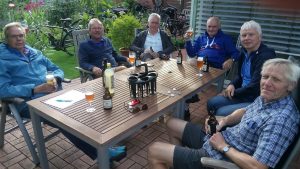 Ausklang bei Karl im Garten