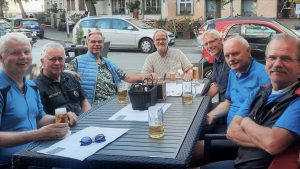 abends in der Taverna im Kreuzviertel