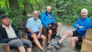 Skulpturengruppe an der Gasselstiege
