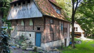 restaurierte alte Mühle des ehemaligen Klosters Kleinburlo