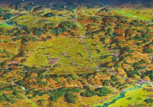 Topografie des Nördlinger Rieses