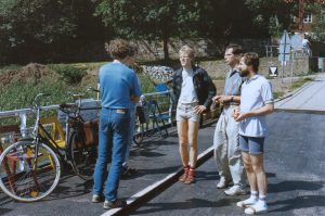 über die Weser mit er Fähre