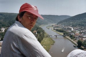 auf dem Hugenotten-Turm in Bad Karlshafen