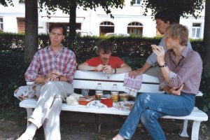 Picknickpause in Bad Karlshafen