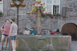 auf dem Marktplatz von Witzenhausen