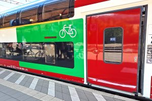 luxemburgisches Fahrradabteil, da muss man nicht suchen