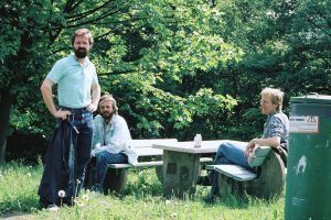 Picknickpause im Grünen