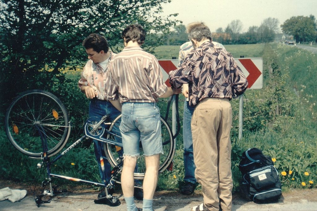 Günters legendäres Peugeot: erste Panne schon vor Davensberg