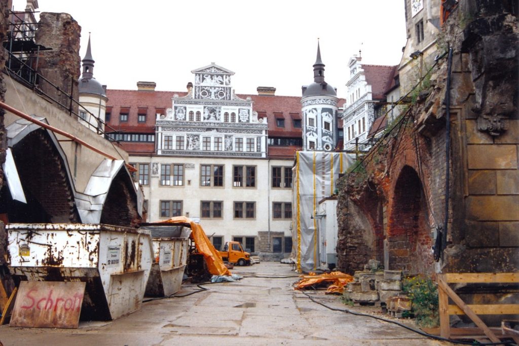 Dresdener Stadtschloss - Innenhof