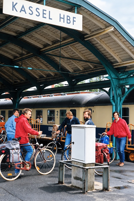 Ankunft in Kassel