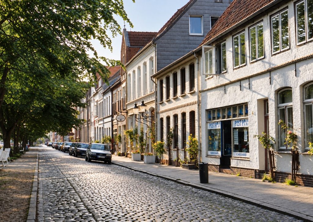 am Abend in Friedrichstadt