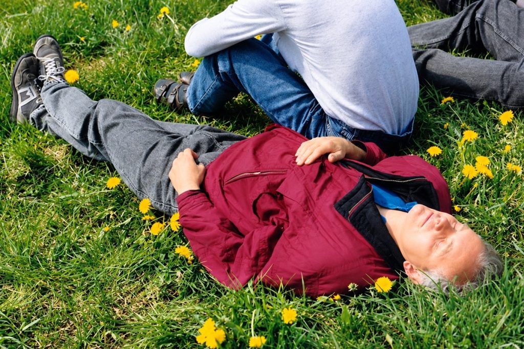 es gibt wenige Orte, wo Günter nicht schlafen kann