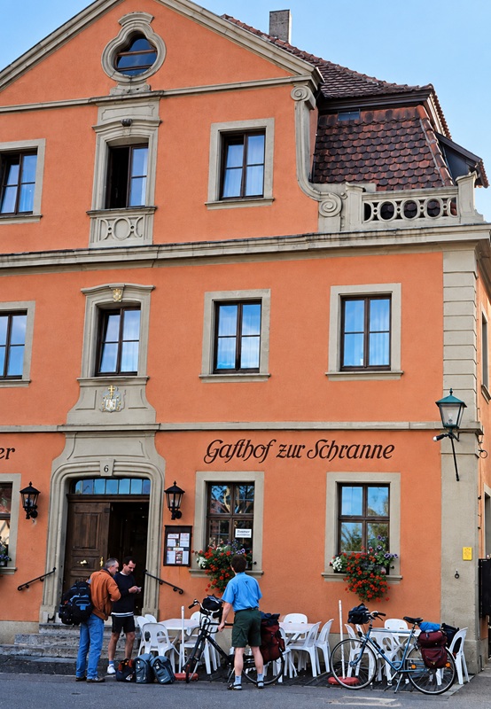 unser Hotel Zur Schranne in Rothenburg