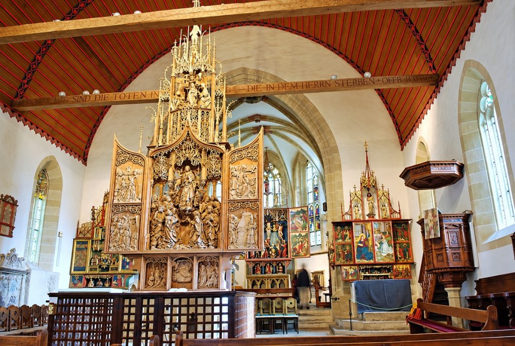 Riemenschneider-Altar in der Herrgottskirche in Creglingen