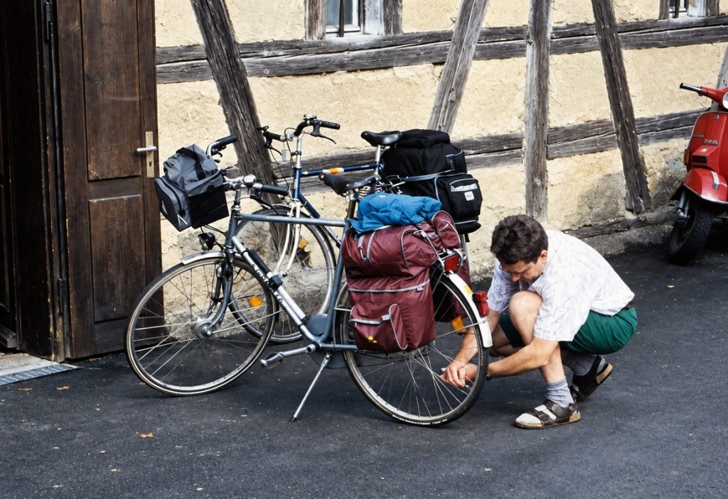Reparaturpause in Rothenburg