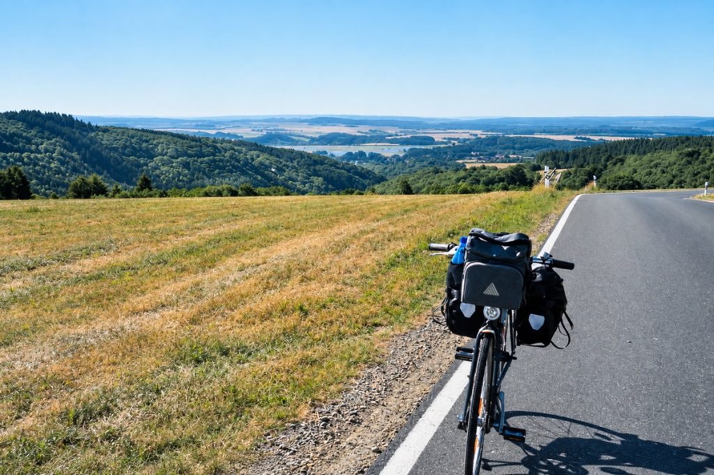 Eifelhöhen mit Fahrrrad