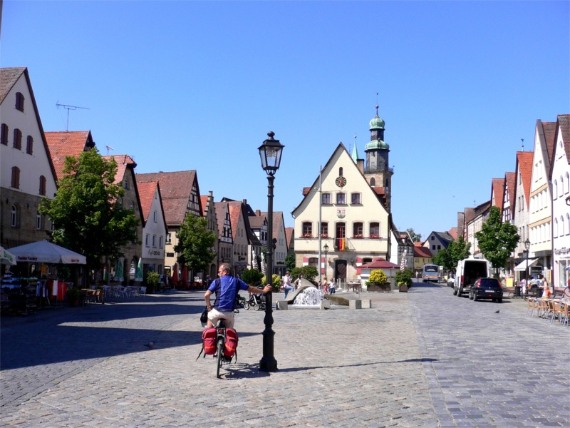 Marktplatz von Lauf an der Pegnitz