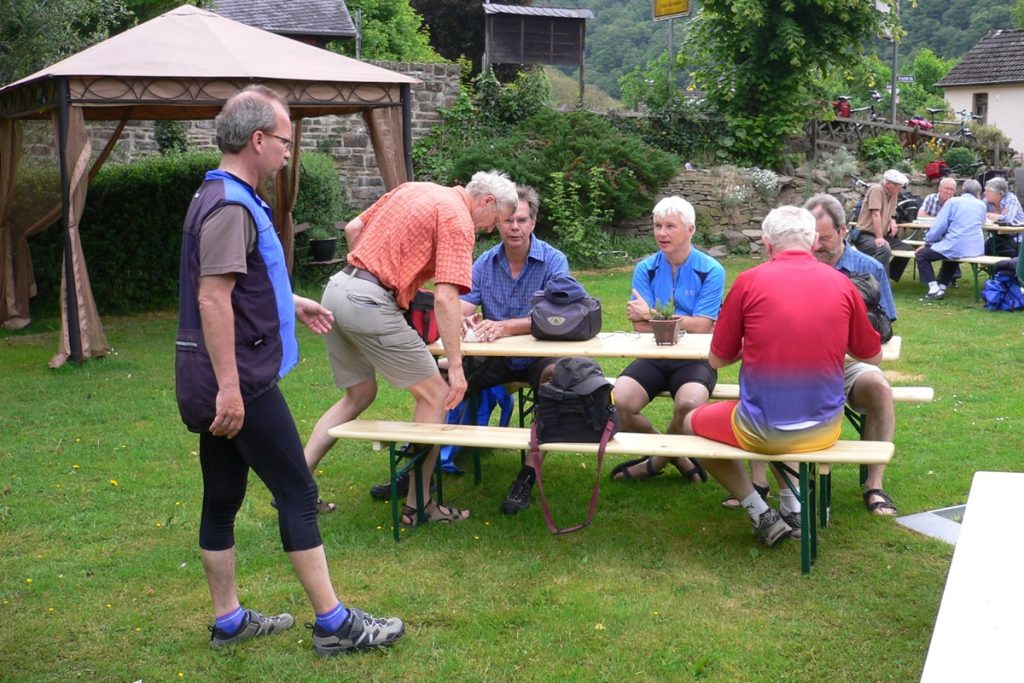 "Holländische" Pension Burgschänke in Fuchshofen