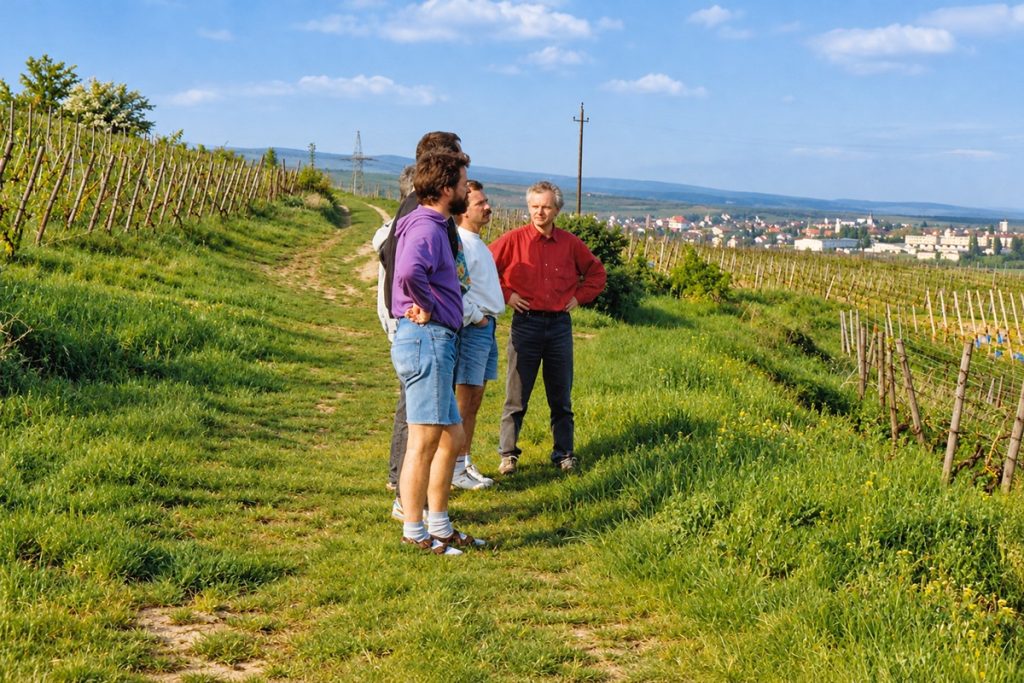 Abendspaziergang durch die Weinberge